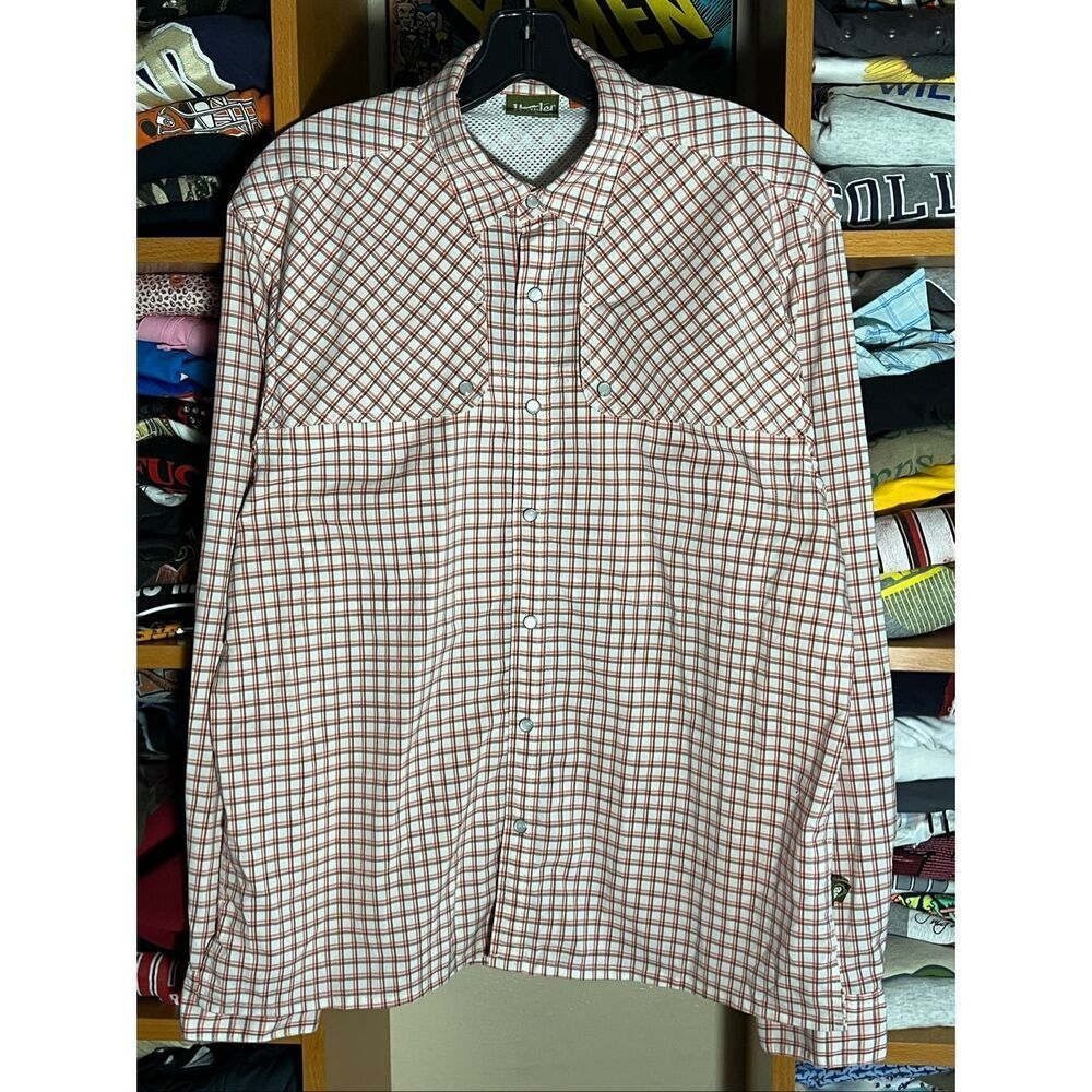 Howler Brothers Pescador Pearl Snap Western Long Sleeve Shirt Medium